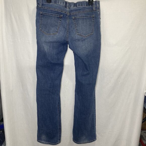 ISABEL MATERNITY Jeans Low Rise Bootcut Under Belly Stretch Denim Womens 6 Blue - Picture 3 of 9